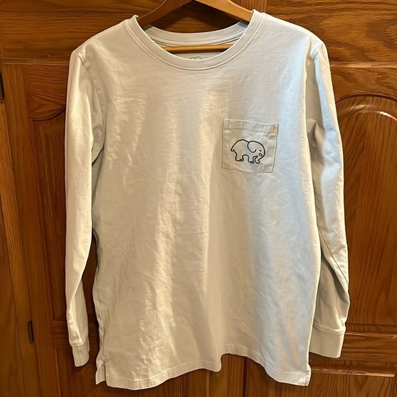 Ivory Ella Pale Mint Green Long Sleeve Tee - Picture 1 of 3